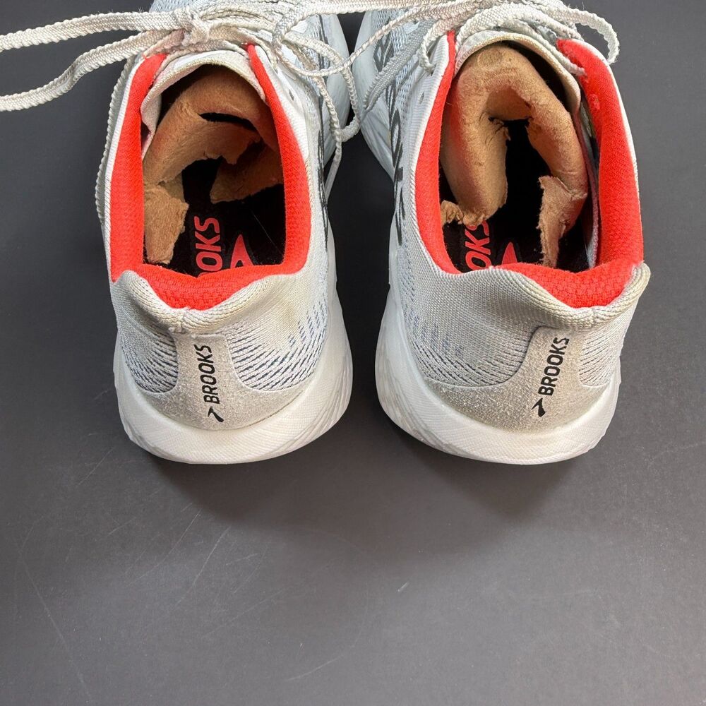 Brooks Hyperion Max 2 Shoes Womens 9 Illusion Coral Black Track Running *READ* - Picture 10 of 16